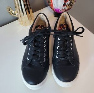 Christian LaCroix Classic Black Sneakers, VGUC, Size 8